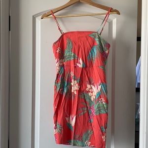 Tropical aloha mini dress sexy
